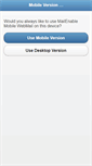Mobile Screenshot of mail.parkallen.com